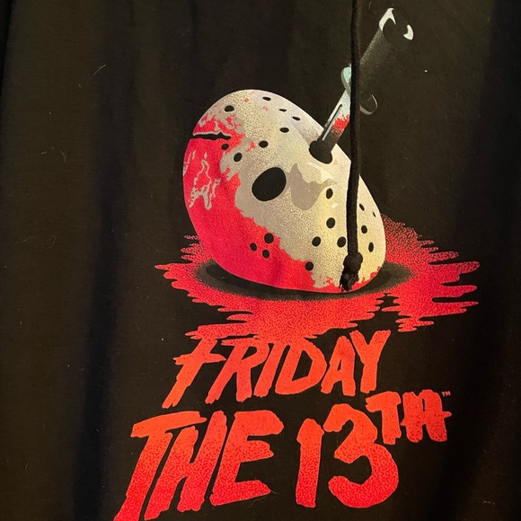 THE 13TH Friday The 13th hoodie NWT size 4X - Picture 2 of 4
